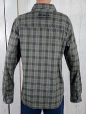 Camp David  Pánska košeľa s dlhým rukávom Šedá XXL