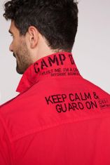 Camp David  Pánska Košeľa krátky rukáv-C Červená XL