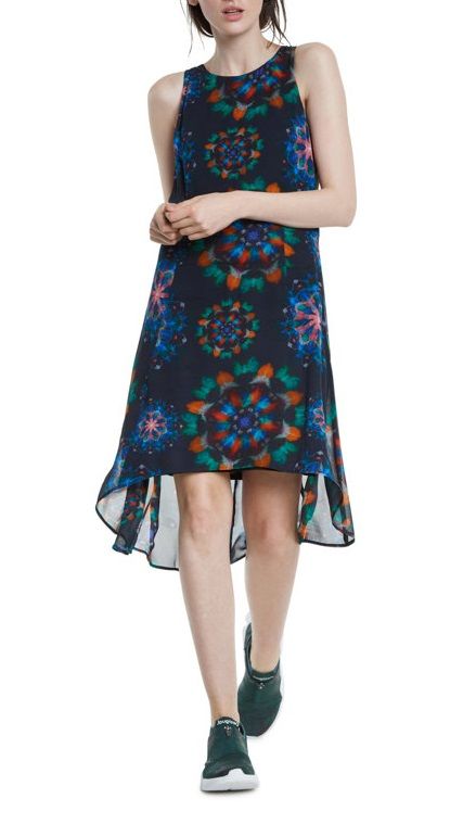 E-shop Desigual Dámske šaty CLAIR Tmavá modrá Šaty 44