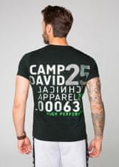 Camp David  Pánske Tričko krátky rukáv Čierna M