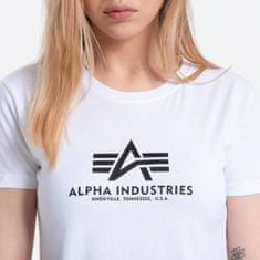 Alpha Industries  Tričko s krátkym rukávom New Basic T Wmn- BI Biela S