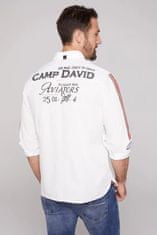 Camp David  Pánska Košeľa Biela M