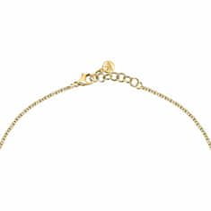 Morellato Slušivý pozlátený náhrdelník s kryštálmi Torchon SAWZ01