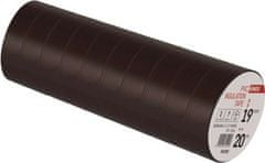 EMOS Izolačná páska PVC 19mm / 20m hnedá