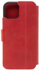 FIXED Kožené puzdro typu kniha ProFit pre Apple iPhone 15 Plus, FIXPFIT2-1201-RD, červené