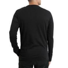 Levis  Pánske Tričko s dlhým rukávom LS Original Logo Tee Čierna M
