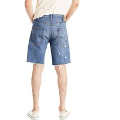 Levis  Pánske Krátke nohavice 505C Slim Fit Shorts Modrá 28