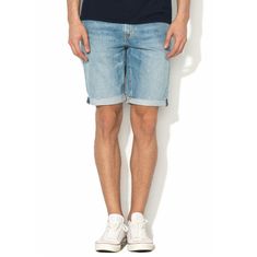 Levis  Pánske Krátke nohavice 511 Slim- Fit Shorts Modrá 36
