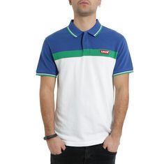 Levis  Pánske Polokošeľa s krátkym rukávom Housemark Polo Shirt Biela XL