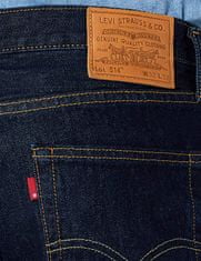 Levis  Pánske jeans 514 Onewash Tmavá modrá 33/32