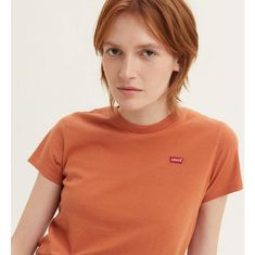 Levis  Tričko s krátkym rukávom PERFECT TEE AUTUMN LEAF Oranžová XL