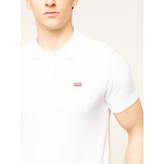 Levis  Pánske Tričko s krátkym rukávom HOUSEMARK POLO WHITE + Biela XL
