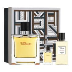 Hermès Terre D` Hermes - parfém 75 ml + sprchový gel 40 ml + parfém 5 ml