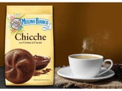 MULINO BIANCO Chicche -Krehké pečivo, čokoládové sušienky s kakaovým krémom 200g 6 paczek