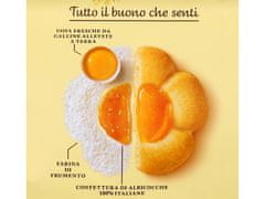 MULINO BIANCO Gemme - Krehké sušienky s marhuľovou náplňou 200g, 6