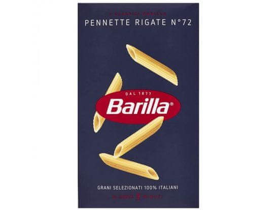 Barilla BARILLA Penne Rigate - Talianske trúbkové cestoviny, cestoviny penne 500g