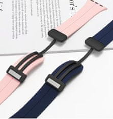 4wrist Silikonový řemínek s magnetickou sponou pro Apple Watch 38/40/41 mm - Lavender