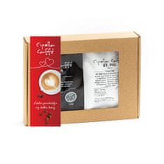 Cipolla caffé Darčekový degustačný SET 2 x 250 g zmesy arabiky a robusty so stuhou - Láska