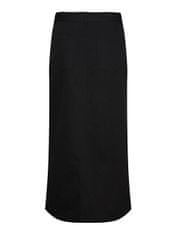 Pieces Dámska sukňa PCASTA 17150001 Black (Veľkosť XS)