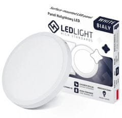 Ledlight  2588 Stropné LED svietidlo 6 W, 550lm, 4000K (neutrálne), 11 cm biela