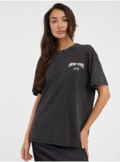 ONLY Čierne dámske oversize tričko ONLY Lina XL