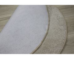 Vopi Kusový koberec Capri Lux cream kruh 57x57 (priemer) kruh