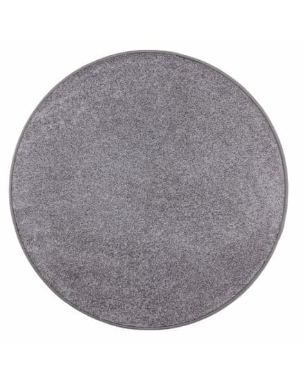 Vopi Kusový koberec Capri šedý kruh