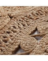 Flair Kusový koberec Handmade Jute Eden kruh 150x150 (priemer) kruh