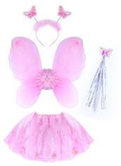 Rappa Detský kostým Kvetinka s krídlami