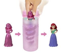 Disney Princess Color Reveal Kráľovská malá bábika na večierku HMK83
