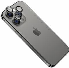 FIXED Ochranné sklá šošoviek fotoaparátov Camera Glass pre Apple iPhone 15 Pro/15 Pro Max FIXGC2-1202-GR, šedá