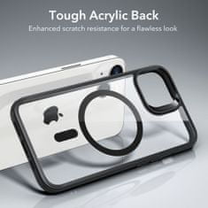 ESR MagSafe HaloLock - iPhone 14 / iPhone 13 - priehľadný čierny