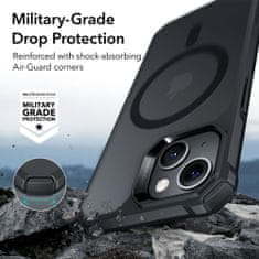 ESR Air Armor HaloLock - iPhone 14 Pro - matná čierna