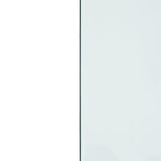 Vidaxl Krbová sklenená doska obdĺžniková 80x60 cm