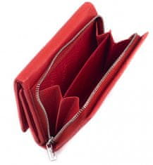 Dámska kožená peňaženka 7074 S red