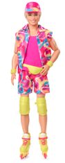 Mattel Barbie Ken ve filmovém oblečku na kolečkových bruslích HRF28