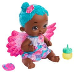Mattel My Garden Baby Bábätko - plameniak s modrými vlasmi GYP09
