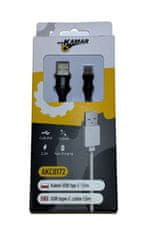 Kaxl Nabíjací kábel USB-A, USB-C, 1,5m