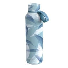QUOKKA Quokka Solid, Nerezová fľaša / termoska s pútkom Blue Wind, 630ml, 40172