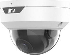 Uniview UNV IPC328LE-ADF28K-G Venkovní-antivandal 8Mpix 30fps/Dome/H.265+ /2,8 mm(112,9st) /Mikrofon/WDR / IR30m/Micro SD/PoE