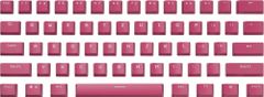 CZC.Gaming Satyr, keycaps, 124 kláves, OEM, růžové