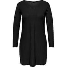 Only Carmakoma Dámske šaty CARSANSA Regular Fit 15308186 Black (Veľkosť 5XL/6XL)