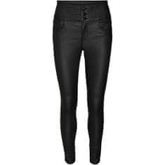 Vero Moda Dámske nohavice VMDONNA Skinny Fit 10297439 Black (Veľkosť S/34)