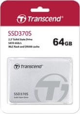 Transcend SSD370S, 2,5" - 64GB (TS64GSSD370S)