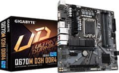 GIGABYTE Q670M D3H DDR4 - Intel Q670