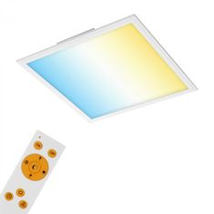 BRILONER BRILONER CCT svietidlo LED panel, 45 cm, 2400 lm, 24 W, biele BRILO 7179-016