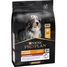 Purina Pre Plan Dog Adult Medium&Large 7+Age Defence kura 3 kg