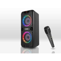 Solex Reproduktor prenosný multimediálny BKK B86 (karaoke s mikrofónom)