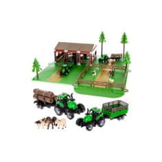 Solex Hračka farma s traktormi JASPERLAND (62x54x20cm)