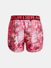 Under Armour Kraťasy Play Up Printed Shorts-RED L